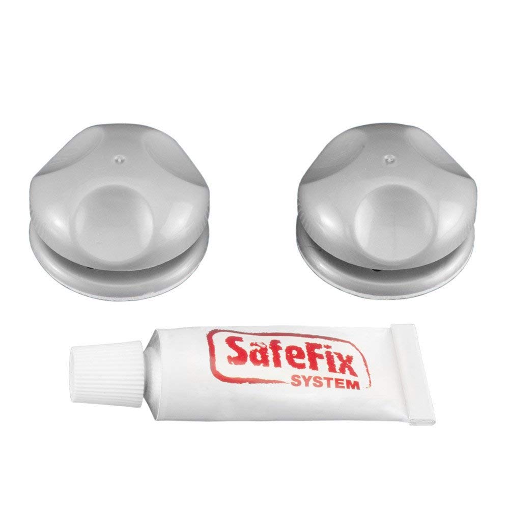 Metaltex 350480039 Safe fix Klebehaken 2 Stück Eureka