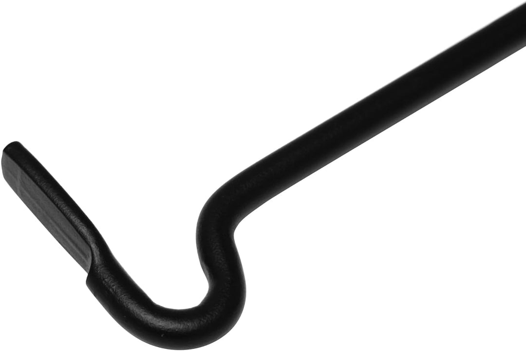 raik 21.02.769.2 Kaminbesteck, 4-teilig, schwarz beschichtet, 61cm