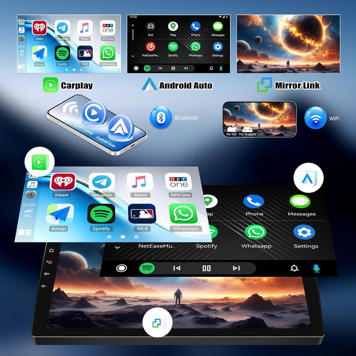 SIXWIN Qualcomm 8 Core 4+64G Android 15 Autoradio mit CarPlay/Android Auto/DSP für Renault Clio 3 20