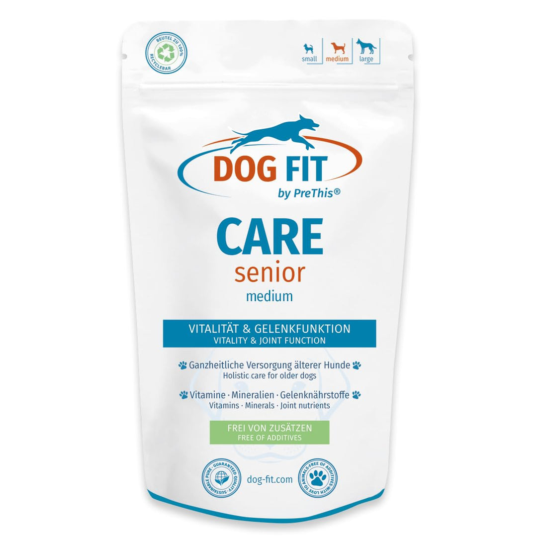 DOG FIT by PreThis® Care Senior für ältere Hunde I Für Vitalität, Wohlbefinden und die Unterstützung