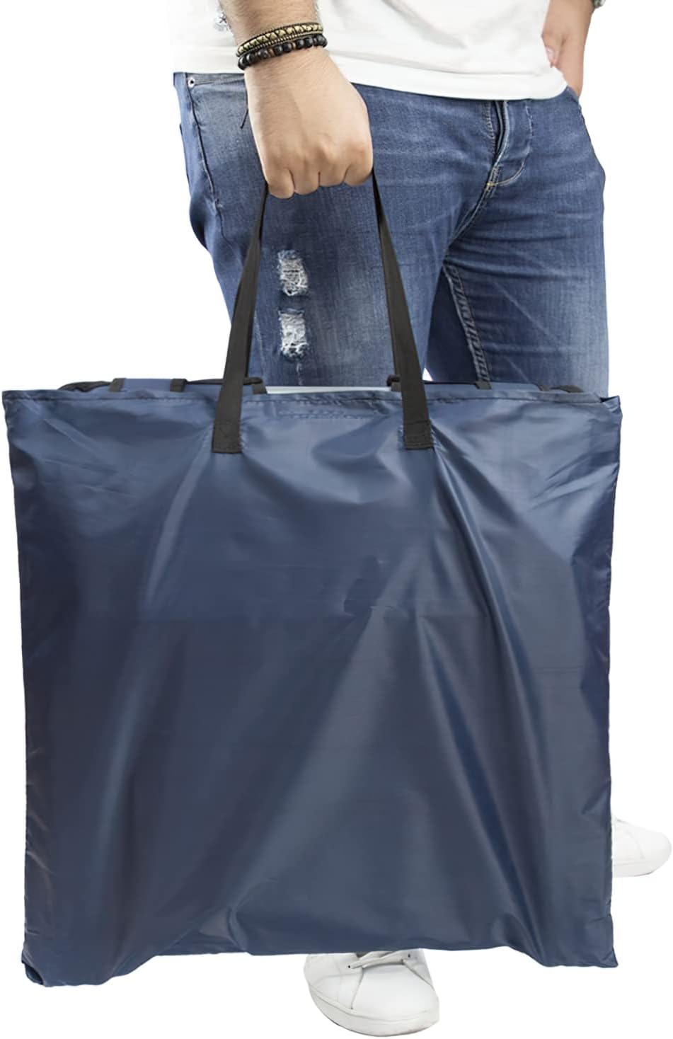 Papillon 8043521 Gepolsterte Strandmatte, neigbar, mit klappbarer Rückenlehne, Kunststoff 0, Blau, U