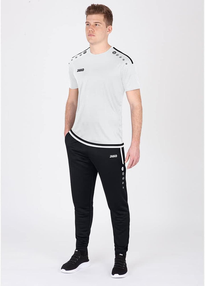 JAKO Herren Trainingshose Active I Sporthose Herren lang mit Elastischem Bund & Seitentaschen I Trai