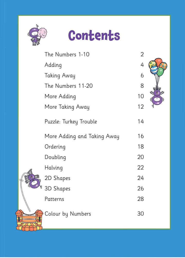 Maths Activity Book for Ages 4-5 (Reception) (CGP Reception Activity Books and Cards), Taschenbuch