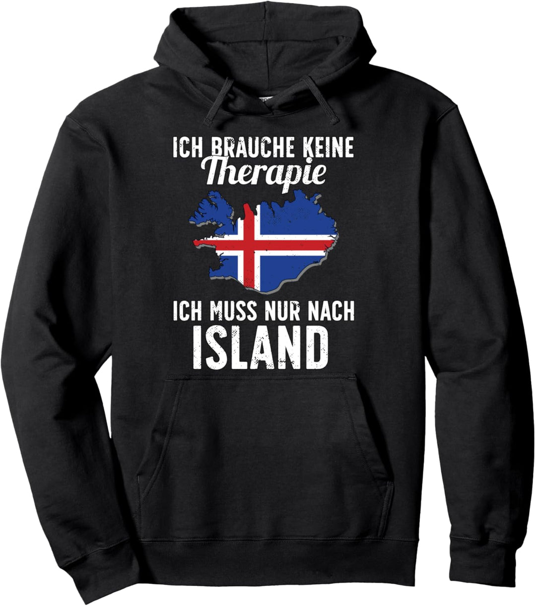 Isländische Flagge I Island Urlaub I Island Pullover Hoodie