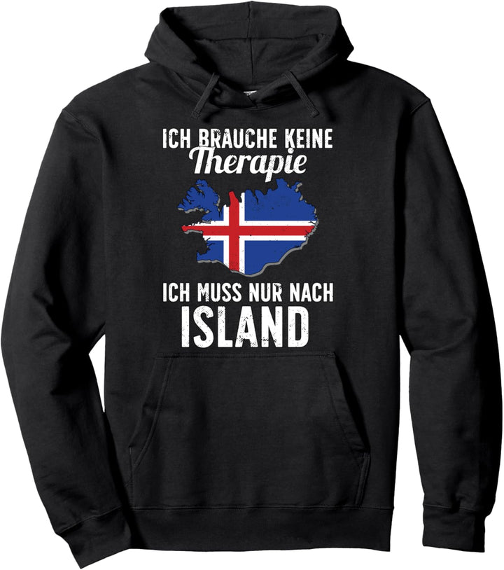 Isländische Flagge I Island Urlaub I Island Pullover Hoodie