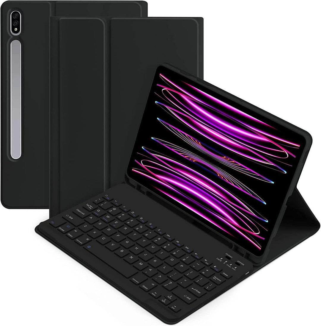 kaidisen Tastaturhülle mit Hintergrundbeleuchtung für Galaxy Tab S10 Lite/S10 FE/S9 FE 11 Zoll, Tab