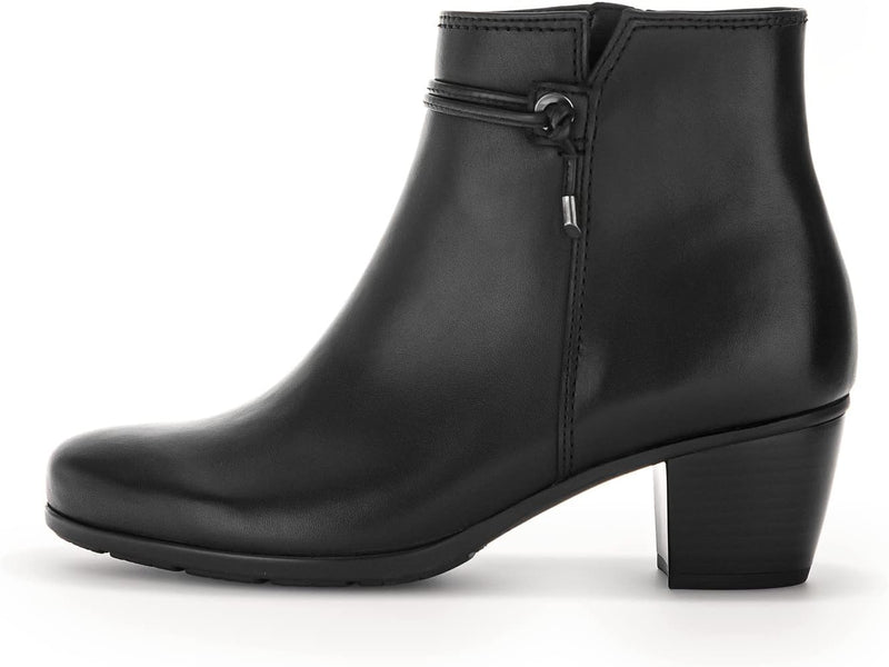 Gabor Damen Ankle Boots, Frauen Stiefeletten,Wechselfussbett,Best Fitting 36 EU Schwarz, 36 EU Schwa