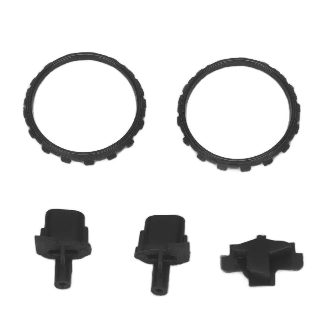 Game Controller Tasten, ABS L2 R2 Full Buttons Set Ersatz, Button Repair Kit Ersatztasten Fit für PS