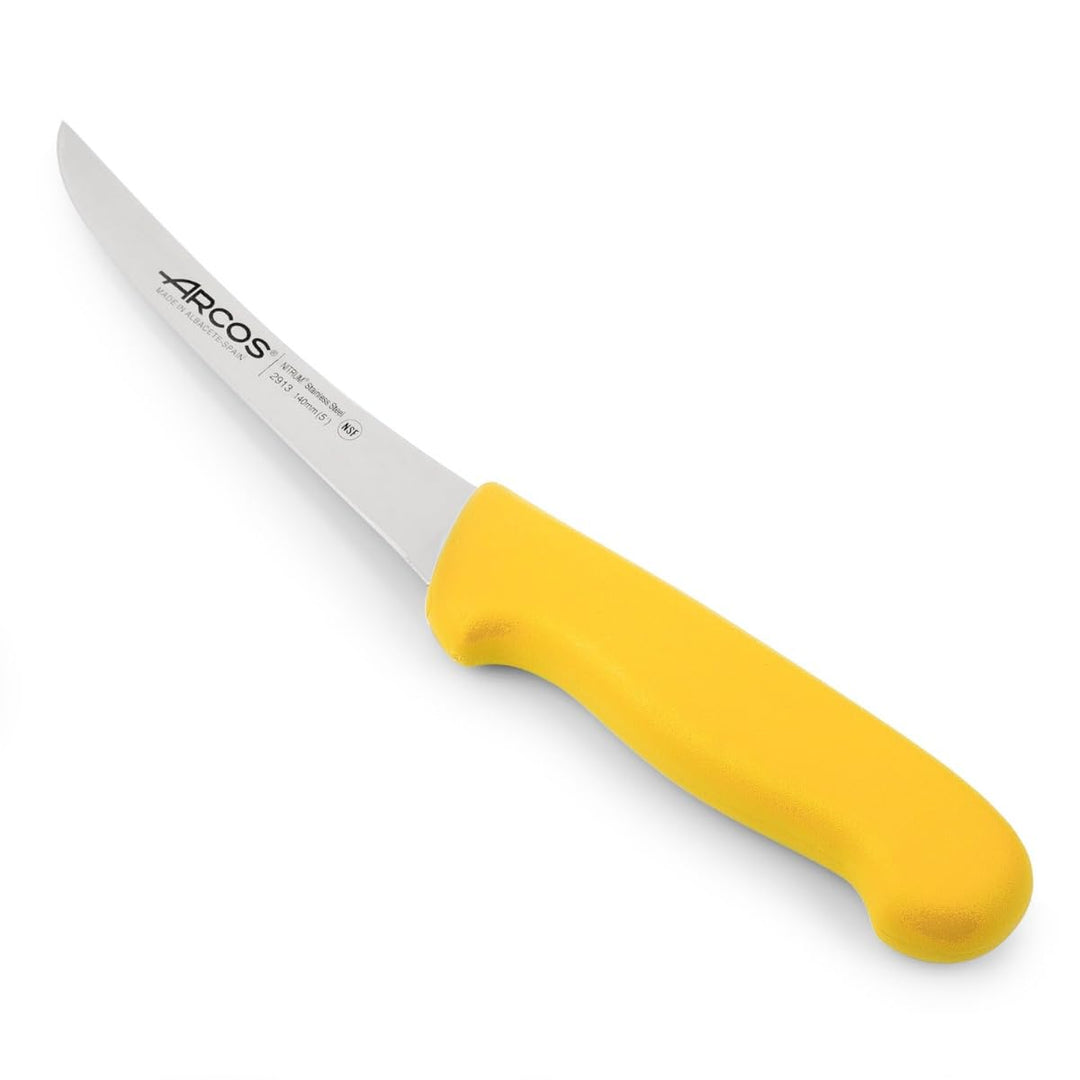 Arcos Ausbeinmesser mit Nitrum Edelstahlklinge 140 mm - Professionelles Messer zum Entbeinen von Fle