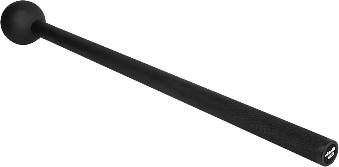 VirtuFit Macebell Serie 4 kg bis 12 kg - Schwarz - Stahl – Functional Fitness Trainingsgewicht für K
