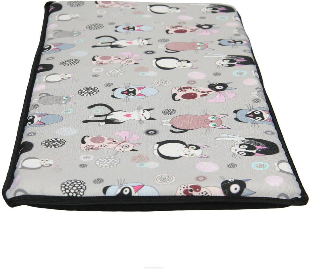 Arco Katzenkissen für die Fensterbank 25x55cm Bequemes Katzenbett mit wasserdichtem Codura-Bezug, el