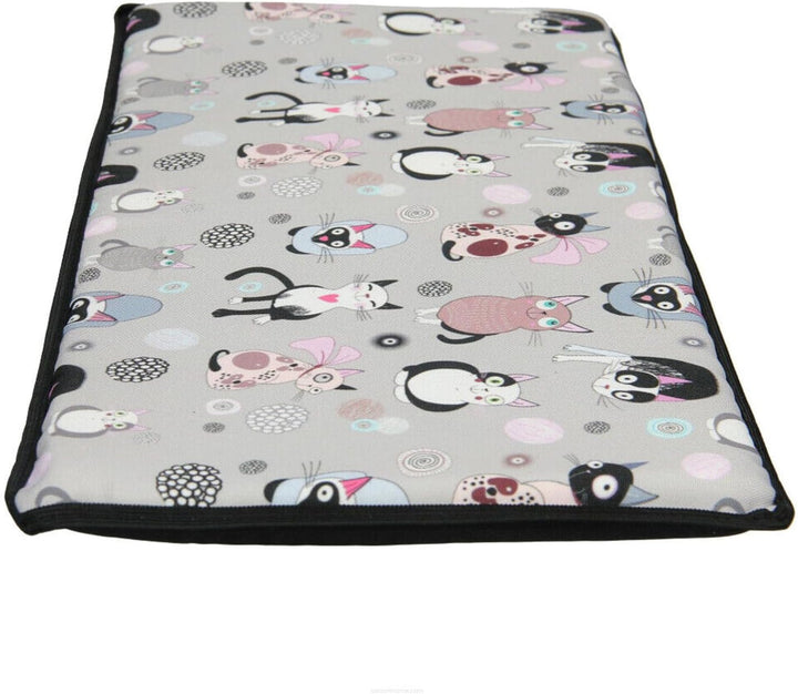 Arco Katzenkissen für die Fensterbank 25x55cm Bequemes Katzenbett mit wasserdichtem Codura-Bezug, el