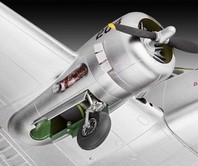 Revell Modellbausatz Beechcraft Model 18 I Detailliertes Modell im Massstab 1:48 I 129 Teile I Herau