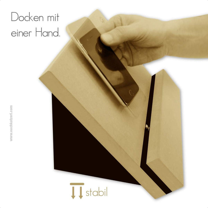 VanDock 27 Dockingstation - Handwerk aus Österreich - Kabelfreier Look (Die Ladestation für Handys,