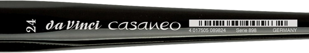 da Vinci Watercolor Serie 898 Casaneo Pinsel, oval, Spitze Waschung, New Wave Synthetik, Grösse 24 O