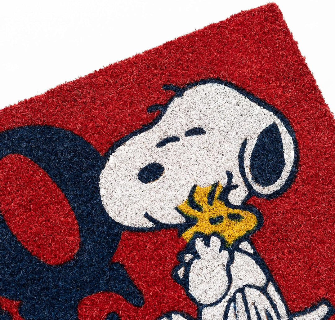 Grupo Erik Fussmatte Schmutzfangmatte 40x60 Peanuts Snoopy - Kokosmatte 40x60 cm - Fussmatte Lustig