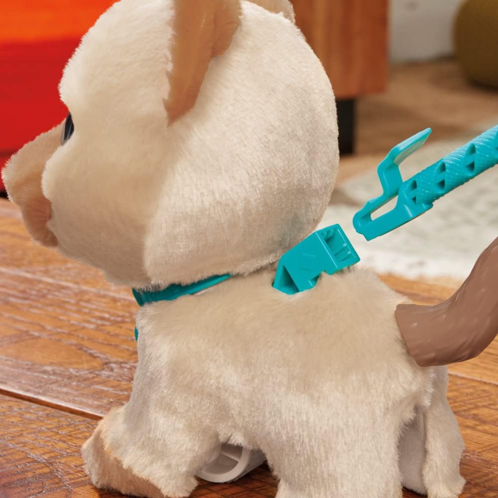 FurReal Walkalots Grosse Racker interaktive Spielzeugkatze zum Gassigehen, mit Geräuschen und Reakti
