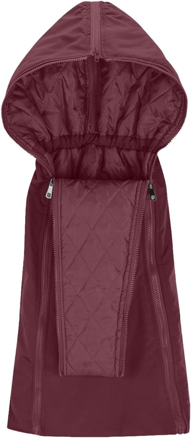 Umstandsjacke mit Babyeinsatz Umstands jacke Winter Umstandsmode 3 in 1 Tragejacke Einstellbarer Kor