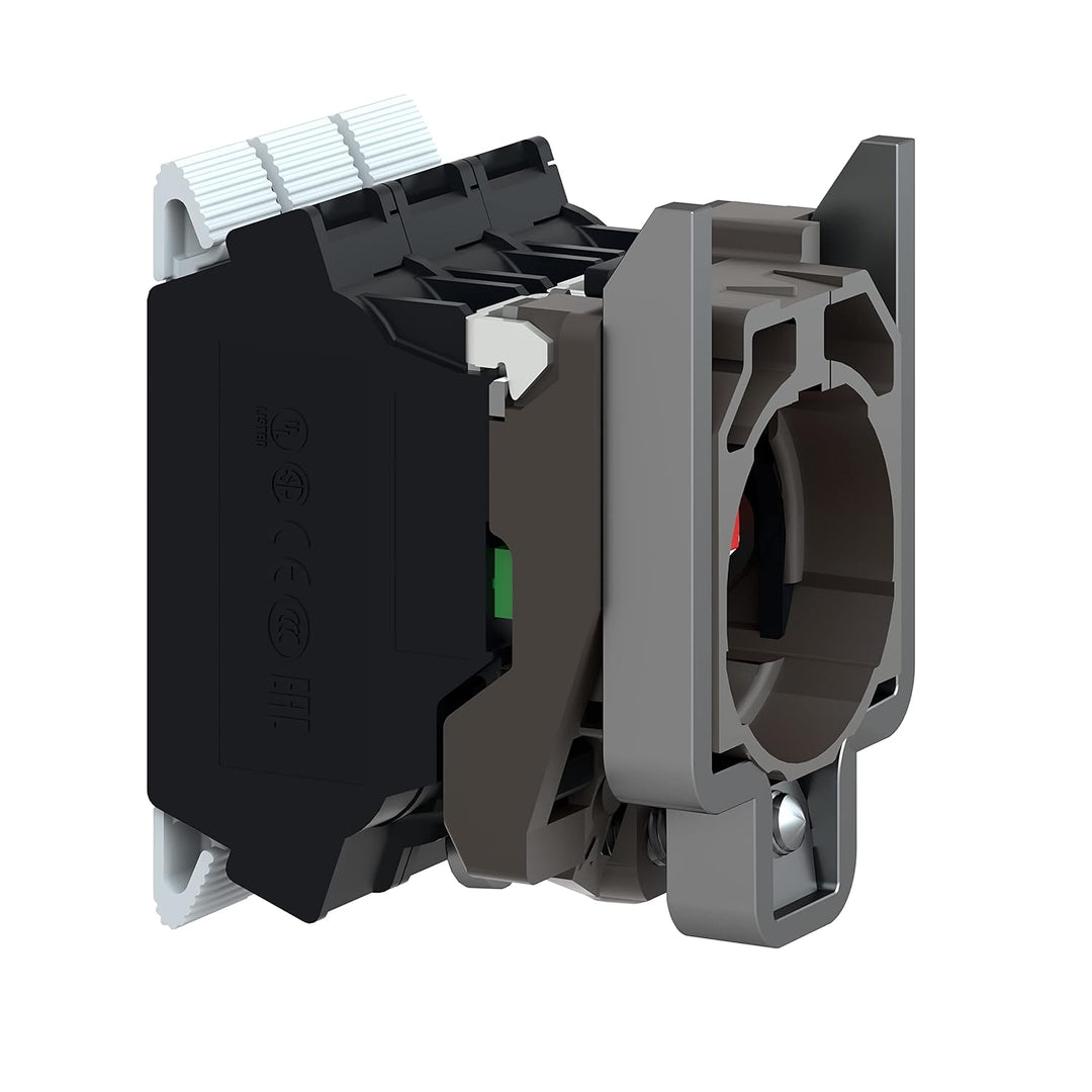 Schneider ZB4BZ141 Hilfsschalterblock für Drucktaster, 2Ö+1S, Durchmesser 22 cm 1 NO + 2 NC, 1 NO +