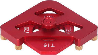 Frässchablone aus Aluminiumlegierung, Runde Ecke, Radius, Jig-Werkzeug-Set, Holzbearbeitungs-Fase, F