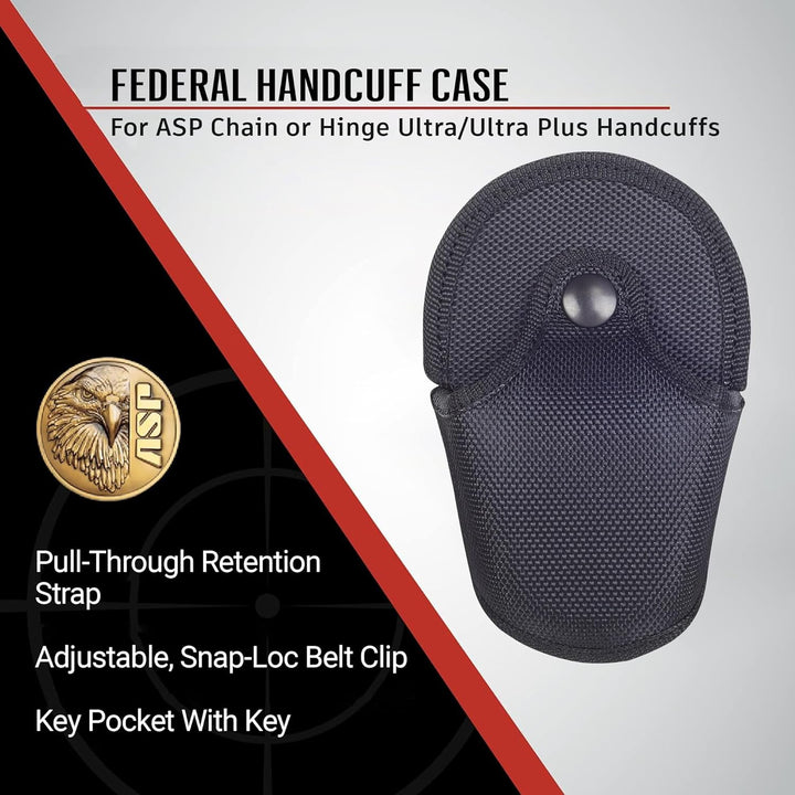 ASP Federal Handschellenkoffer Chain or Hinged Ballistisch, Chain or Hinged Ballistisch