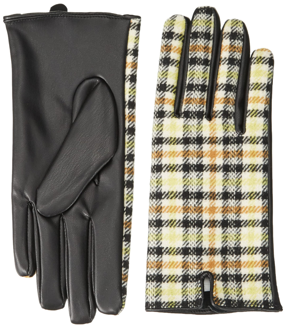 s.Oliver Damen Winter-Handschuhe M Beige|schwarz|mehrfarbig, M Beige|schwarz|mehrfarbig