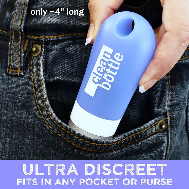 CleanButtle Reise-Bidet – Ihr ultra-diskretes tragbares Bidet unterwegs – CleanButtle bekommt Ihren