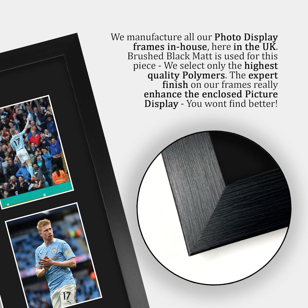 HWC Trading FR A3 Kevin De Bruyne Manchester City Geschenke Gedruckt, Signiert Autogramm Bild, Für F