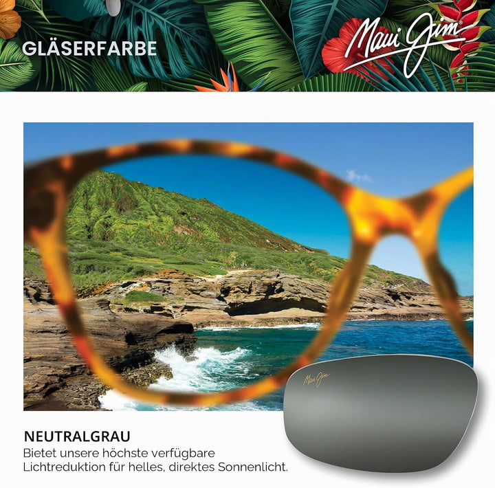 Maui Jim Glänzend Schwarz, Glänzend Schwarz