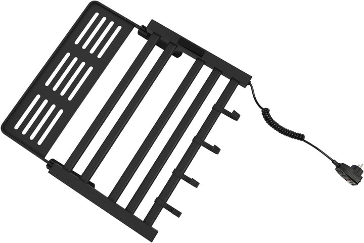 Elektrischer Handtuchhalter, Aluminiumlegierung Beheizter Handtuchhalter, Wandmontierter Handtuchwär