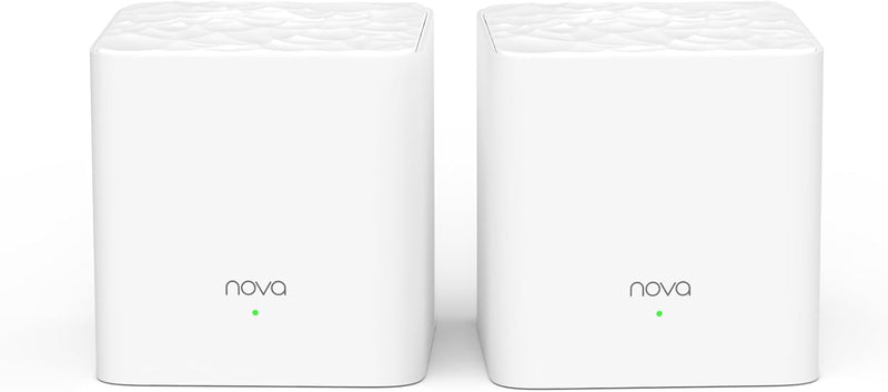 Tenda Nova MW3 Mesh WLAN System - AC1200 Dual Band WLAN Mesh System - empfohlen für Häuser mit 1-3 S