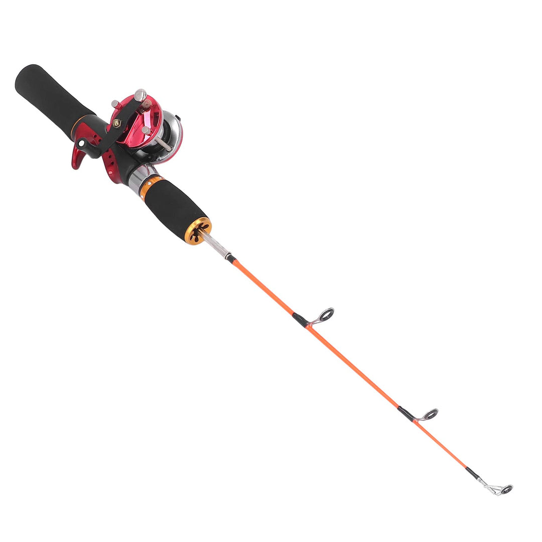 Keenso Winter-Eisangelrute Angelrolle mit Angelschnur Eisangelhaken Eisschaufel Kombinationsausrüstu