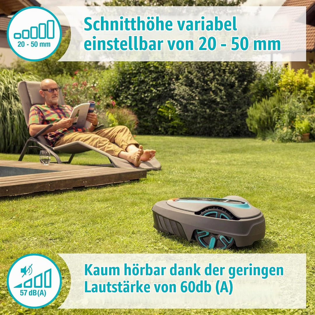 Gardena smart SILENO city 250 m² FR/NL-Version