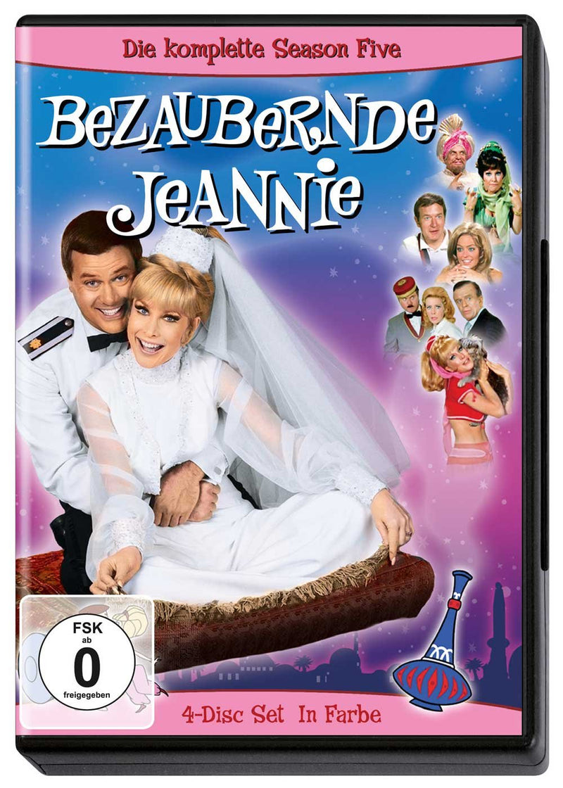 Bezaubernde Jeannie - Die komplette Season Five [4 DVDs], DVD