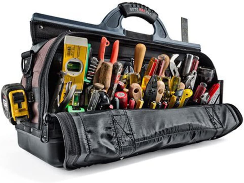 Veto Pro Pac XXL-F Robuste Werkzeugtasche für längere Werkzeuge