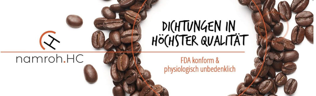 namroh.HC® Dichtungssatz Dichtungen passend für La Pavoni Europiccola, Professional, Stradivari Prof