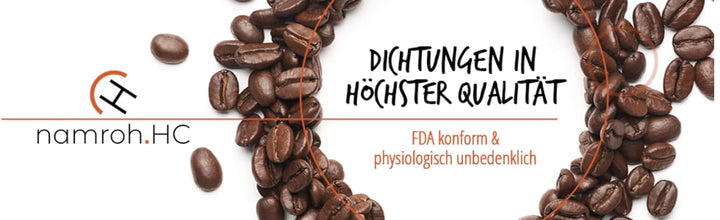namroh.HC® Dichtungssatz Dichtungen passend für La Pavoni Europiccola, Professional, Stradivari Prof