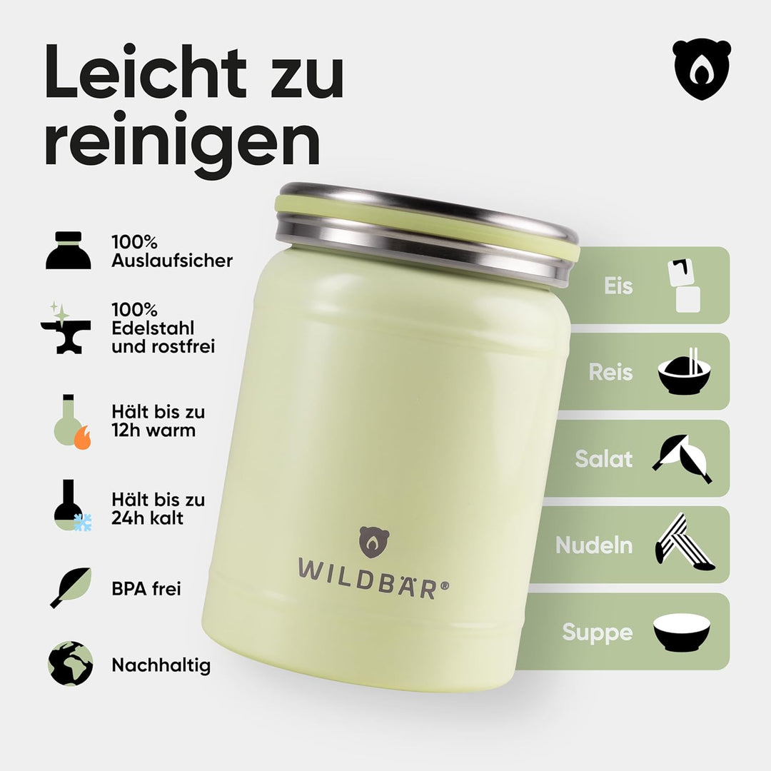 Thermos-Lunchbowl grün 420 ml