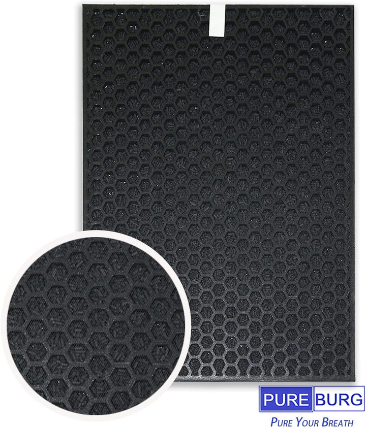 PUREBURG Ersatz-Filter-Set kompatibel mit Coway Airmega Jet AP-1220B Luftreiniger, H13 HEPA Aktivkoh