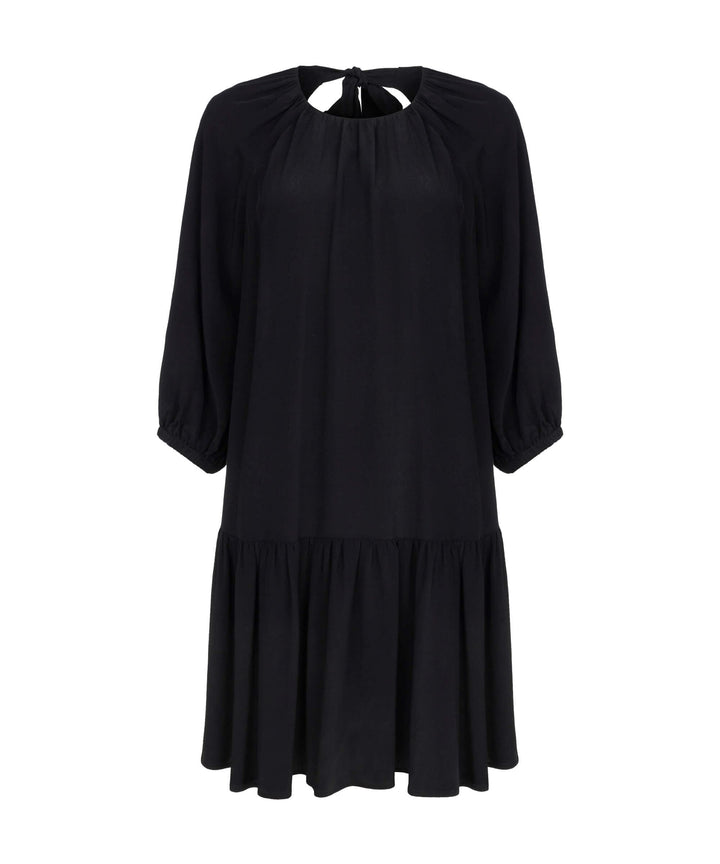 IPEKYOL Damen Low-Cut Back Dress 36 Schwarz, 36 Schwarz
