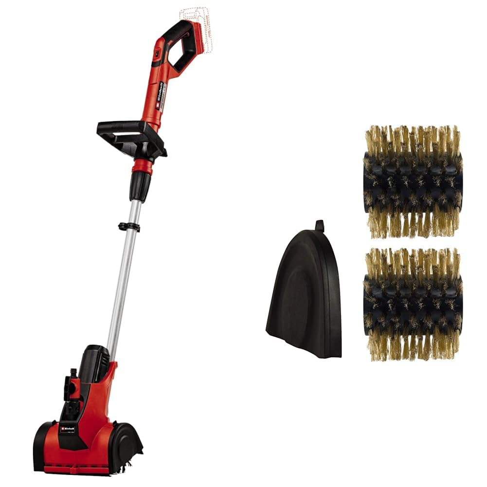 Einhell Akku-Oberflächenbürste PICOBELLA Power X-Change (Li-Ion, 18V, 195 mm Arbeitsbreite, Ø115 mm,