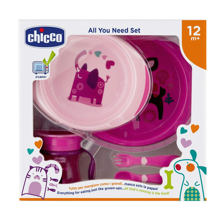 Chicco Baby Geschirr Set, Baby Geschirrset für Essen und Babynahrung, besteht aus 1 x Becher "Advanc