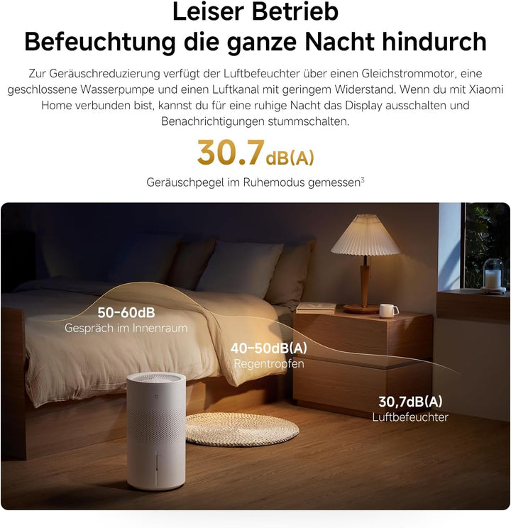 Xiaomi Smart Evaporative Humidifier Pro, 600mL/h ohne Nebel