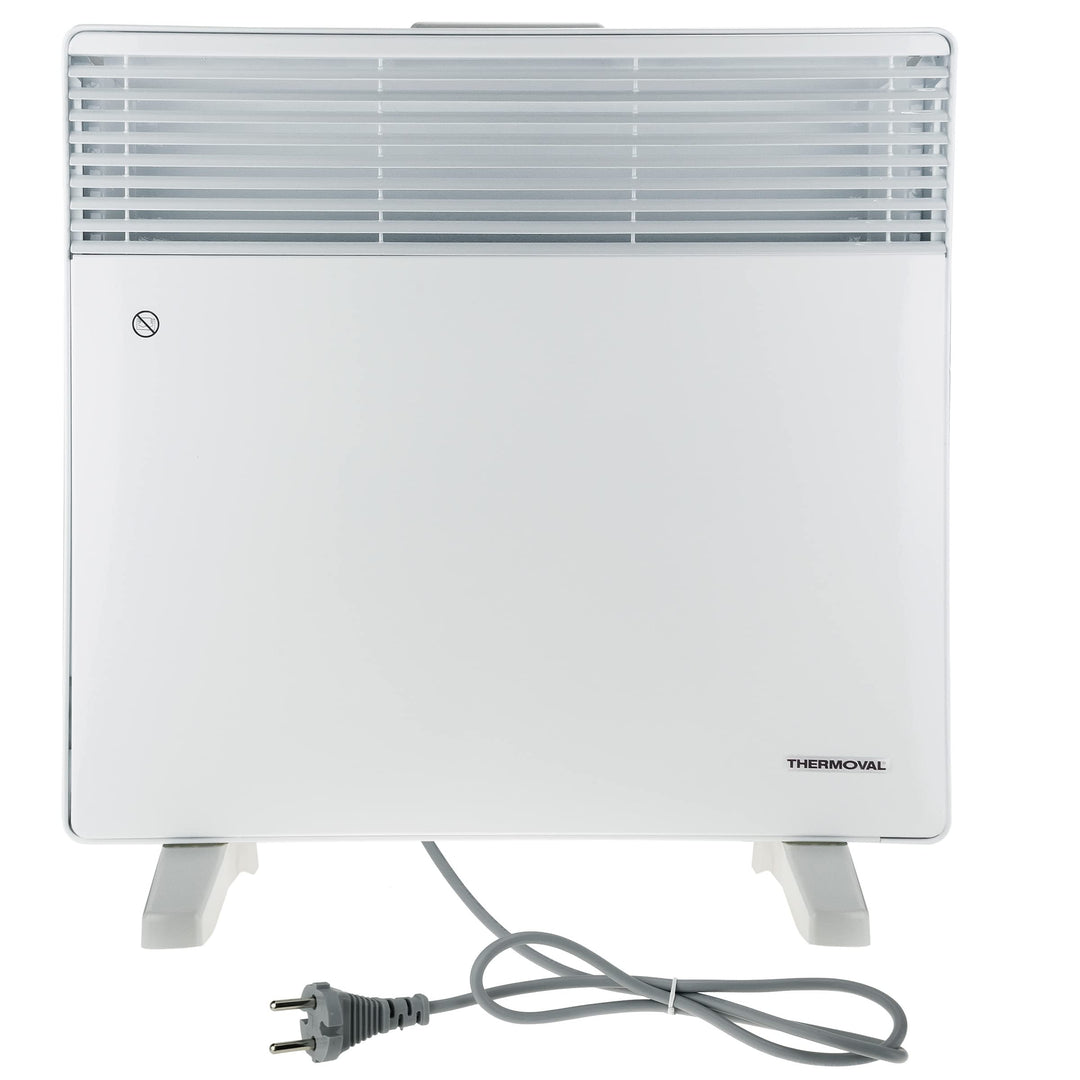 Thermoval Wandkonvektor Elektroheizung Heizgerät Heizkörper (1000W)