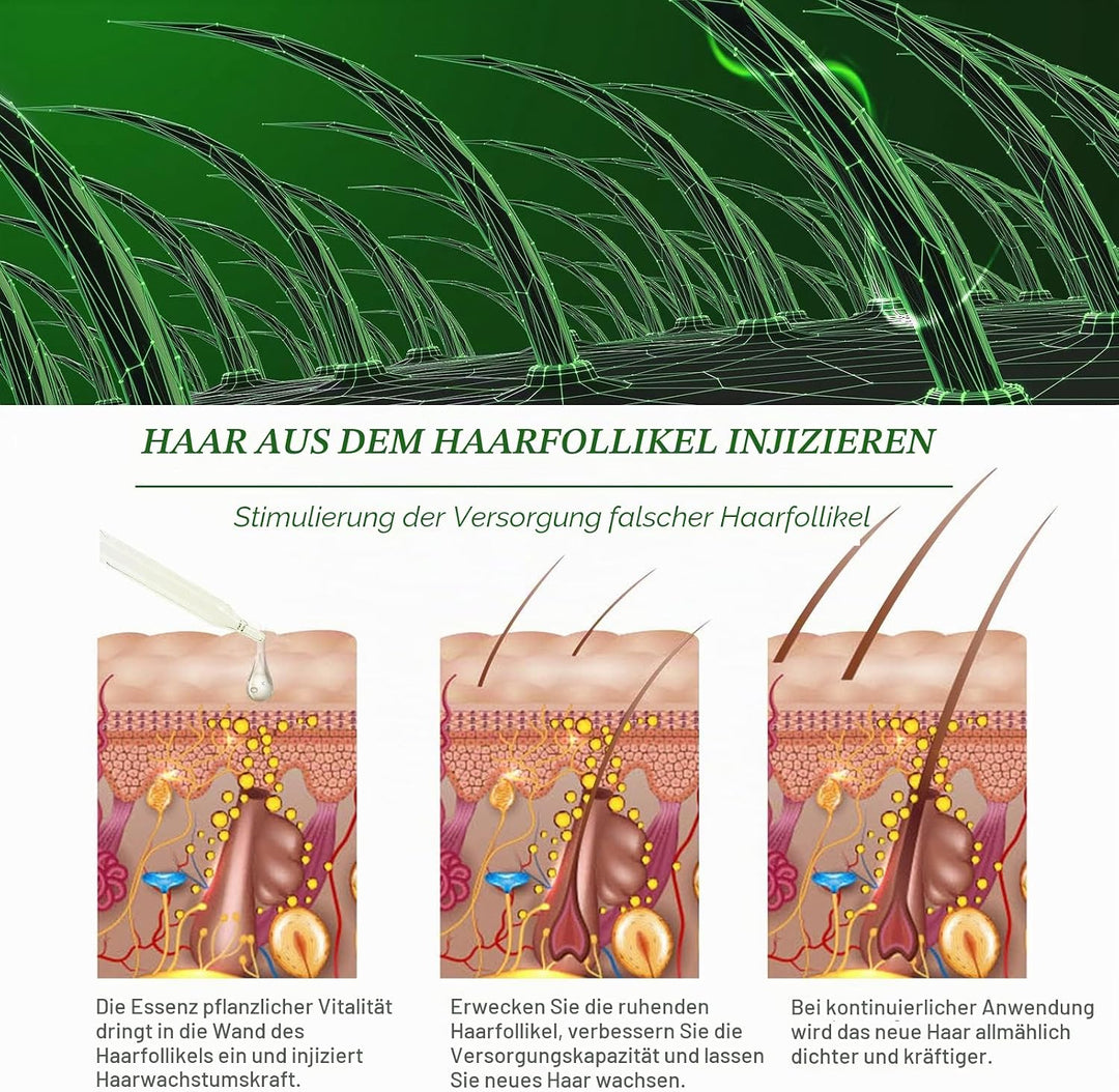 Rosmarinöl Haare, Ätherisches Rosmarinöl für Haarwuchs, Rosemary Oil for Hair, Natürliches Nährt die