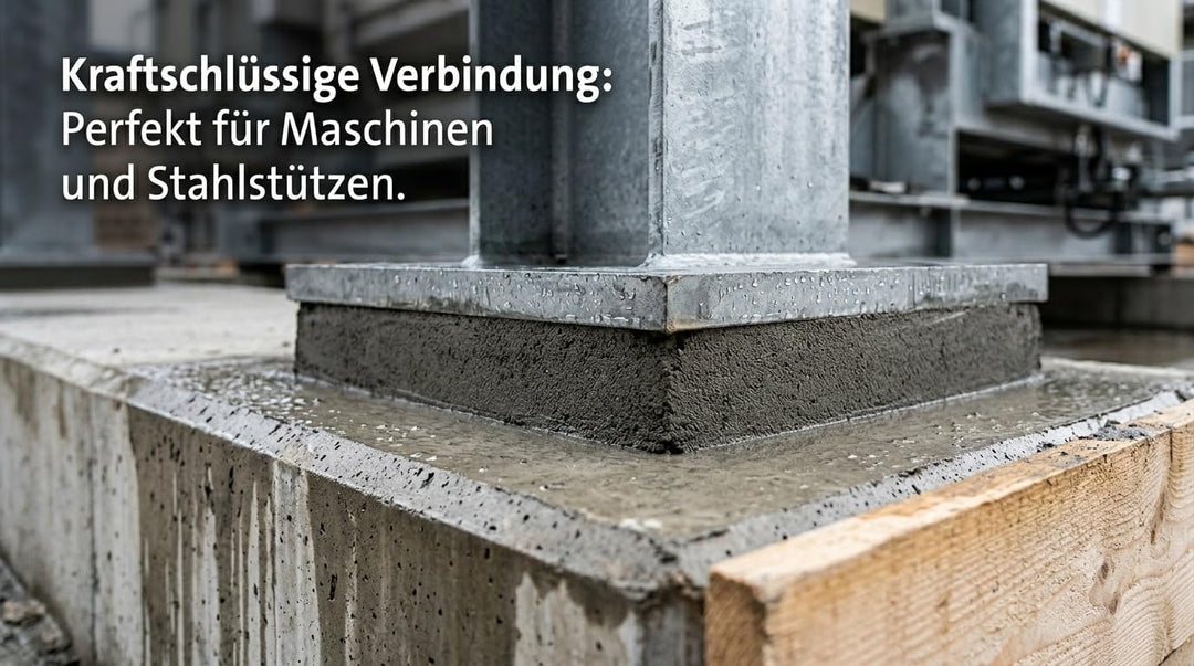 25kg Unterstopfmörtel US 2 inkl. Sacköffner – Hochbelastbarer Quellmörtel &amp; Vergussmörtel für krafts