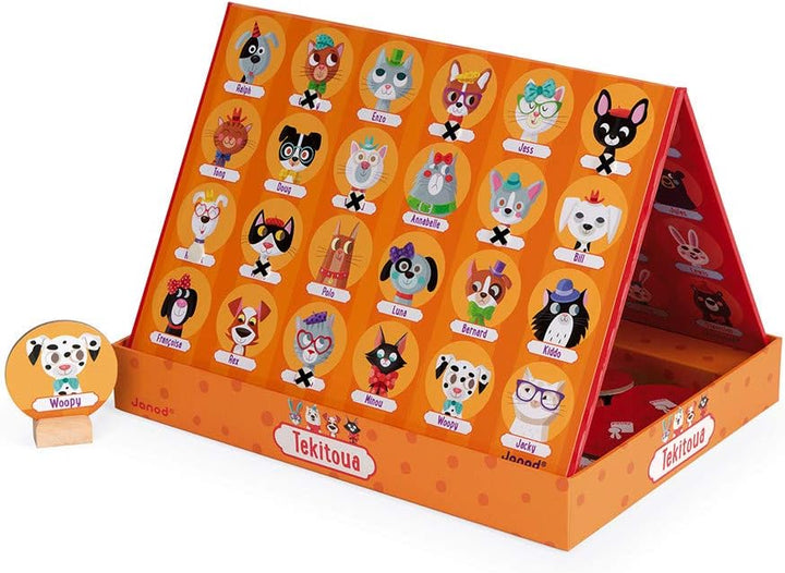 Janod - Strategy Tekitoua Game - Childrens Board Game - FSC - Certified Game of Skill - Ages 5 and u