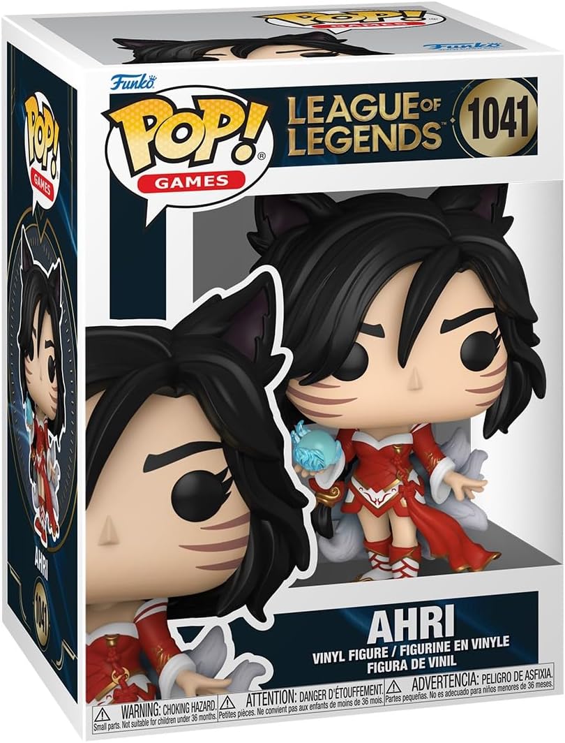 Funko POP! Games: LOL - Ahri - League of Legends - Vinyl-Sammelfigur - Geschenkidee - Offizielle Han