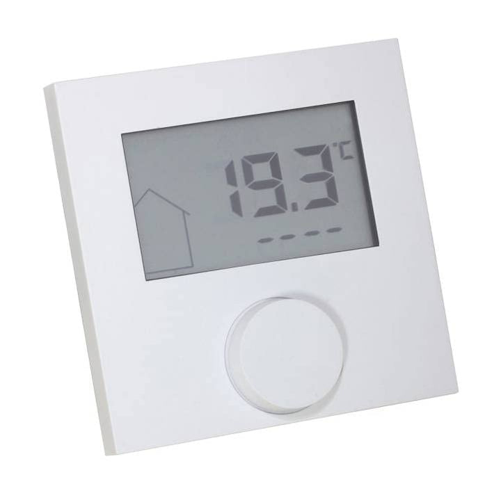 Raumthermostat LCD Alpha direct 230V weiss für