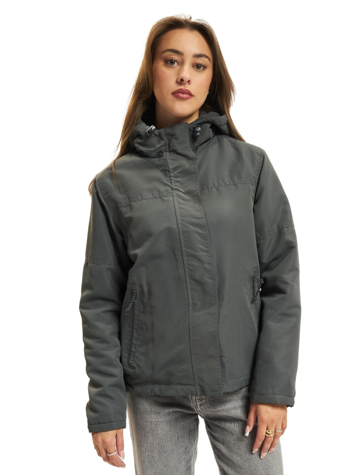 Brandit Damen Zipper Ladies Windbreaker frontzip, Anthrazit